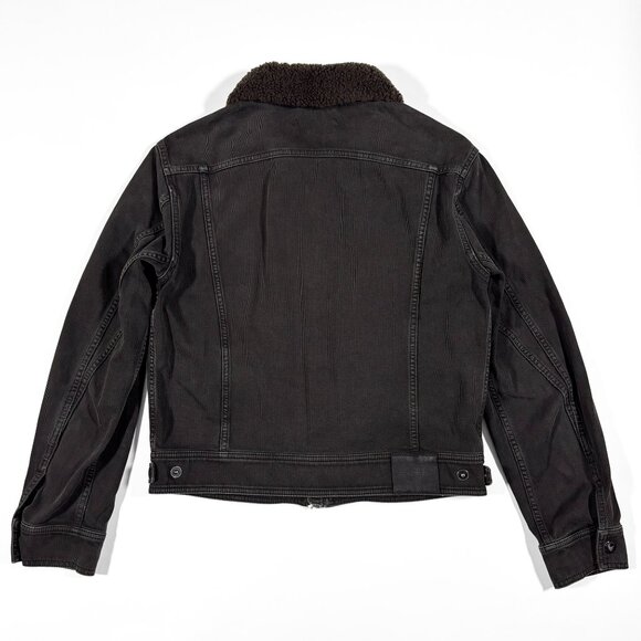 TOM FORD Bedford Shearling Trucker Jacket Brown Size M - Picture 5 of 16